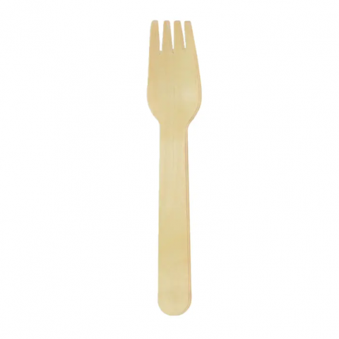 Procos Wooden Bamboo Forks FSC 20 Pieces