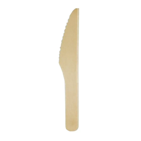 Procos Wooden Bamboo Knives FSC 20 Pieces