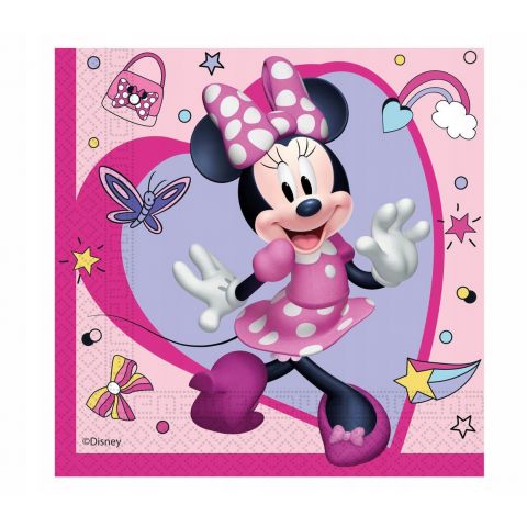 Procos Minnie 2 Ply Paper Napkins 33 X 33 Cm (20 Pieces)