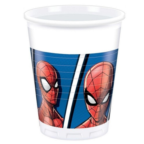 Procos Spider-Man Plastic Cups 8 x 200 ml