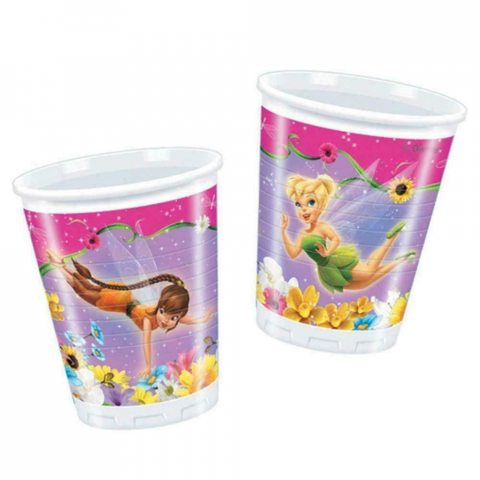 Procos Fairies Springtime Plastic Cups 10 x 200 ml