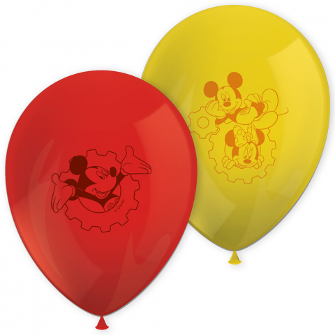 Procos Playful Mickey 11 Inches Balloons 8 Pieces