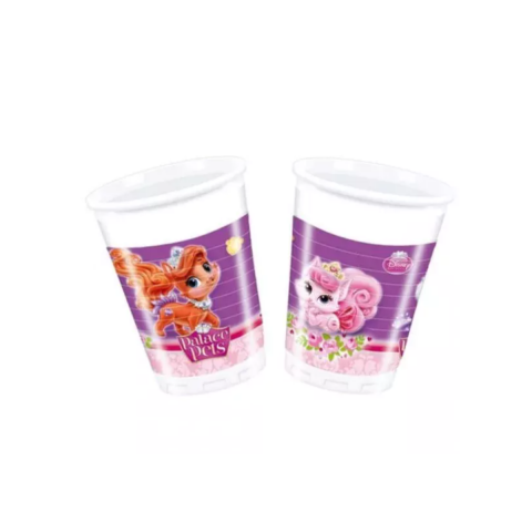 Procos Palace Pets Plastic Cups 8 X 200 ml