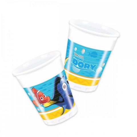 Procos Finding Dory Plastic Cups 8 x 200 ml