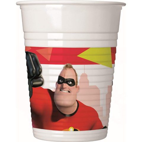 Procos Incredibles Plastic Cups 10 x 200 ml
