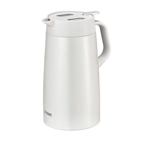 Tiger Stainless Steel Handy Jug 1.2 L -White