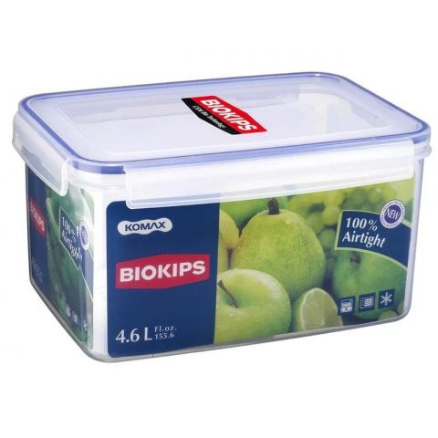 Komax Rectangle Plastic Food Container 4.6 L