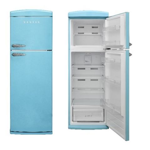 Vestel Top Mount Refrigerator 460 L16.2 CFT - Baby Blue