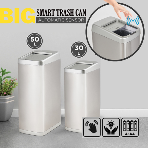 Smart Trash Can with Automatic Sensor
