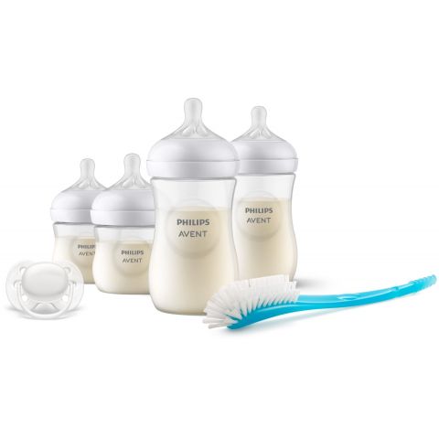 Philips Avent Natural 3.0 Feeding Newborn Gift Set With 4 Bottles