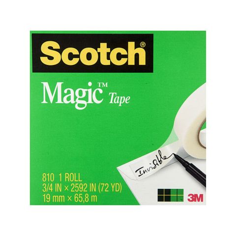 3M Scotch 19mm x 65.8 m 810 Magic Tape
