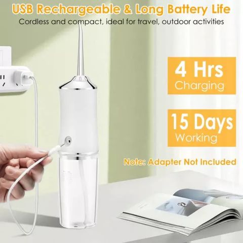 Cleaning Portable Oral Irrigator With 3 Modes -Free Delivery