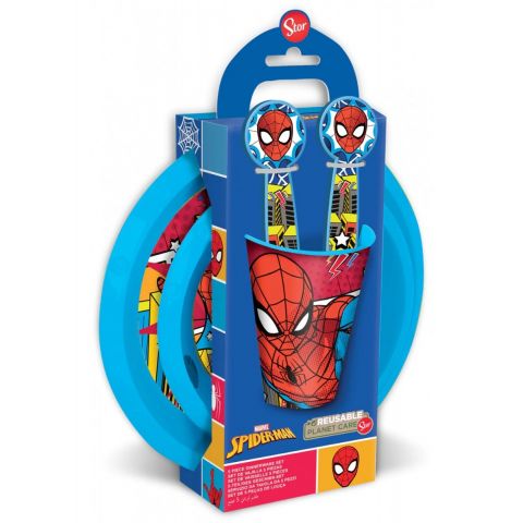 Stor 5 Pcs Easy Set In Gift Box Spiderman Arachnid Grid