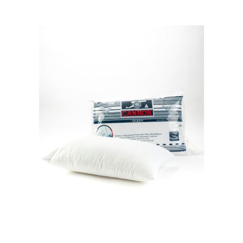 Cannon Ball Fiber Pressed Pillow with Poly Cotton Cover