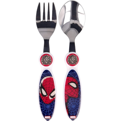 Stor Elliptical Cutlery Set Ultimate Spiderman 2 Pieces