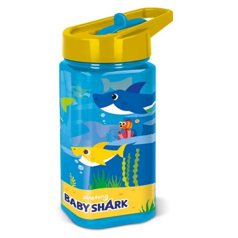 STOR Baby Shark Square Bottle 530 ml 