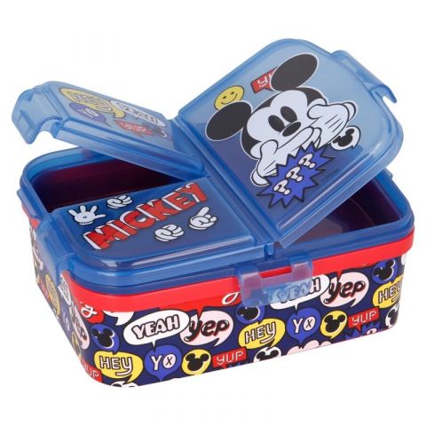 Stor Xl Multi Compartment Rectangular Sandwich Box It´s A Mickey Thing