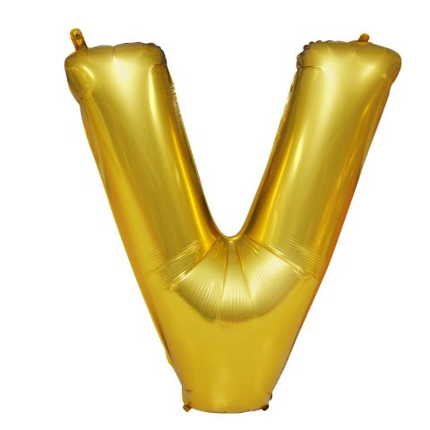 Party Large Balloon Letter V