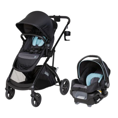 BABY TREND - Sonar Switch 6-in-1 Stroller Travel System with Infant Car Seat - Desert Blue