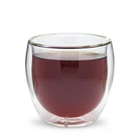 Noof & Hanoof Double Wall Glass Cup 180 ml - 1 Pcs