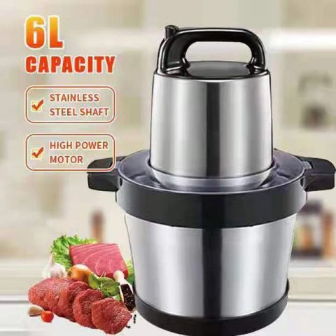 Powerful 200W Electric Food Processor & Grinder 6 L 