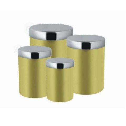 Stainless Steel Supreme Canister Set of 4