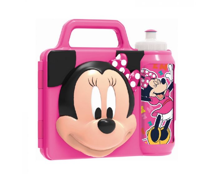 Minnie Mouse Combo Lunch Box w/ Water Bottle